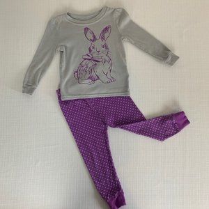Bunny Sleepwear mathcing set